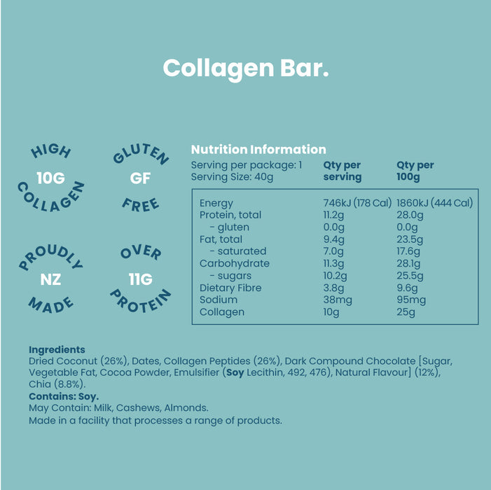 Collagen Bars - Box of 12
