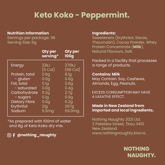 Keto Koko Hot Chocolate Mix 300g