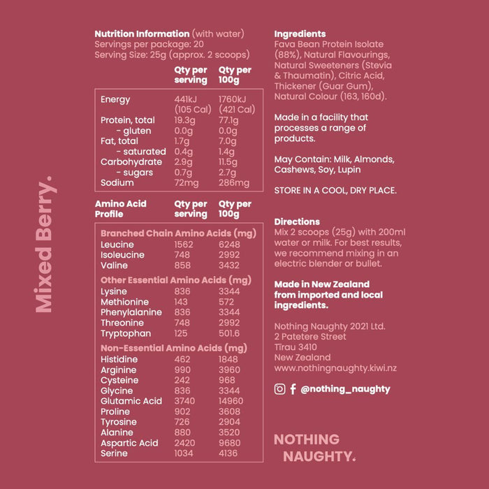 Lean Bean Protein - 500g Refill Bag