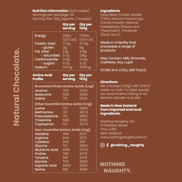 Lean Bean Protein - 500g Refill Bag