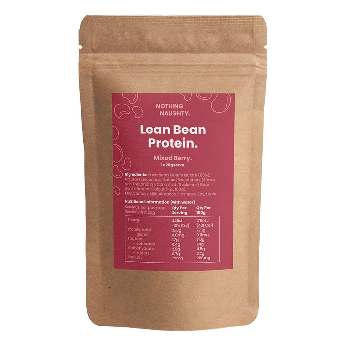 Lean Bean Protein Sample Sachet - 1 x 25g Serving