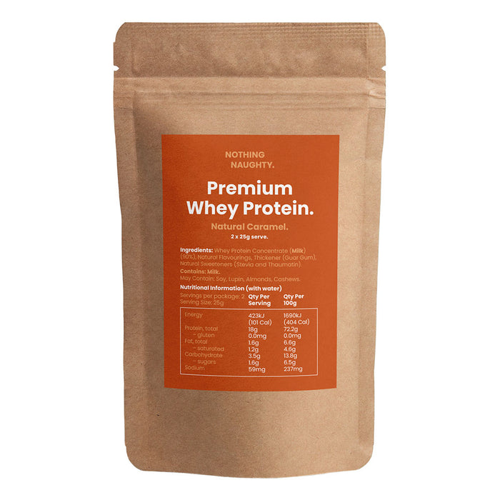 NZ Whey Protein Sample Sachet - 2 x 25g Servings