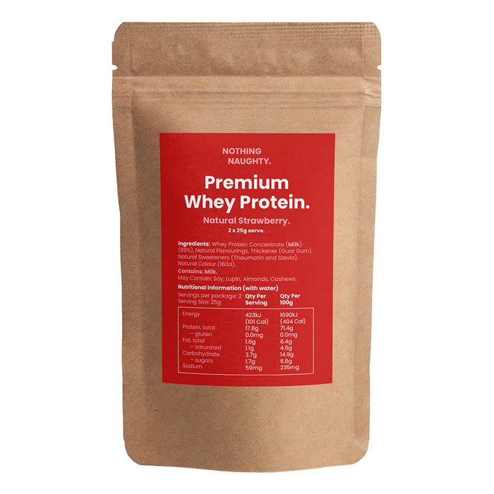 NZ Whey Protein Sample Sachet - 2 x 25g Servings