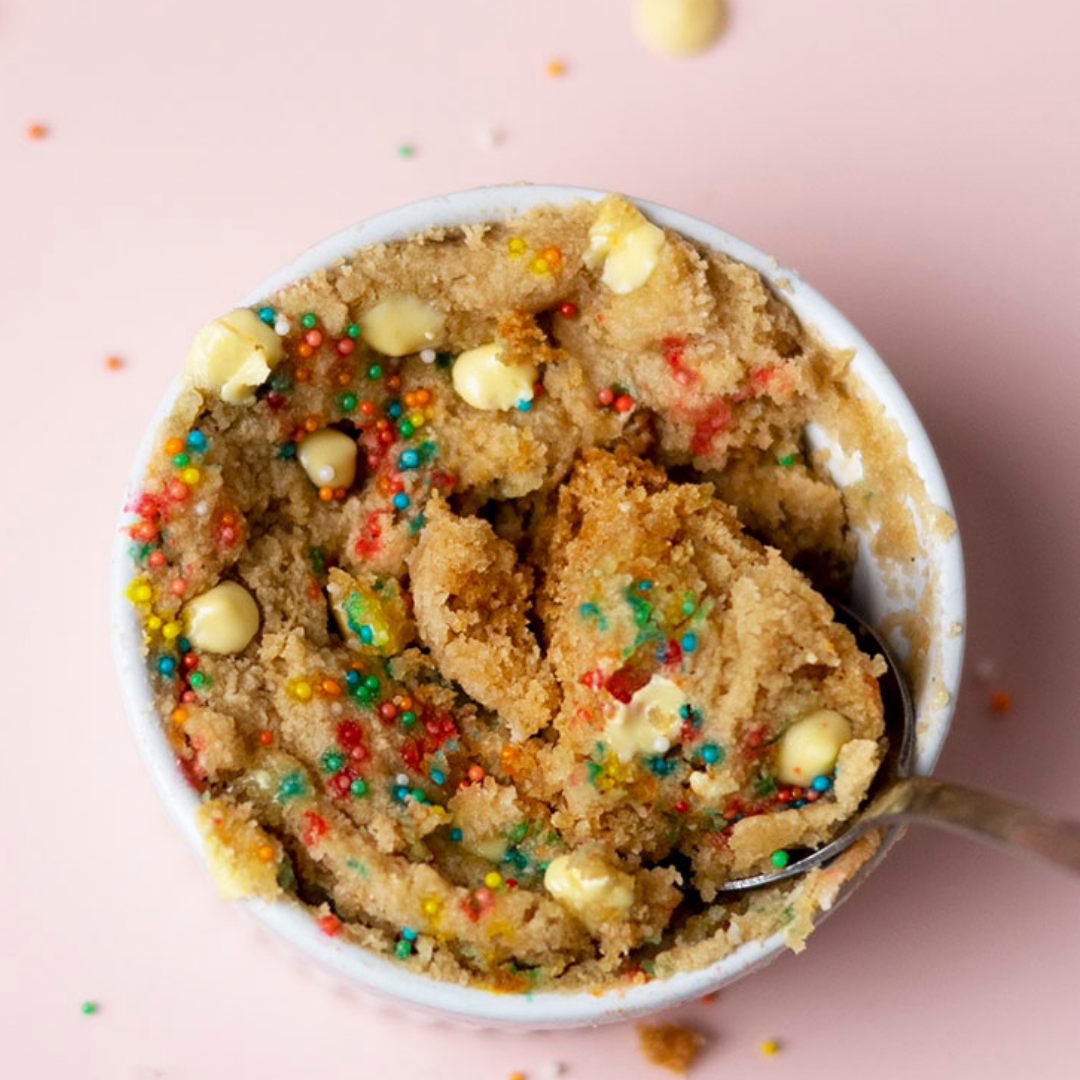 Microwave Protein Mug Cakes - Birthday Cake Flavour — Nothing Naughty