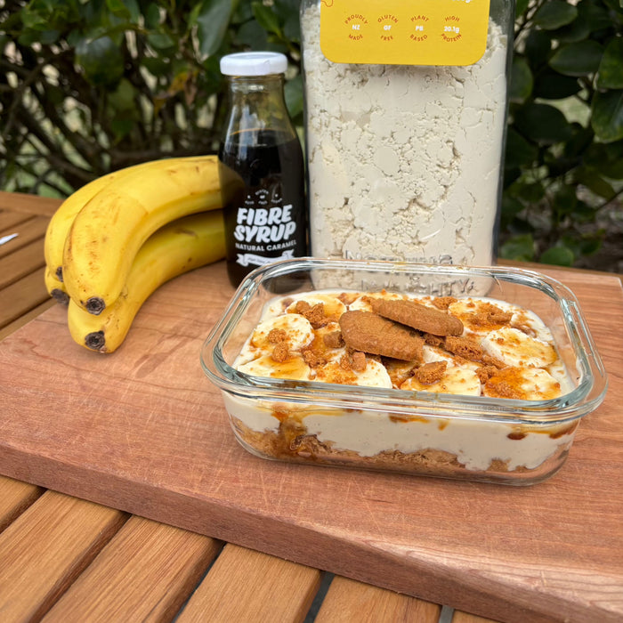 Healthy Banoffee Weetbix Cheesecake 🍌🍰