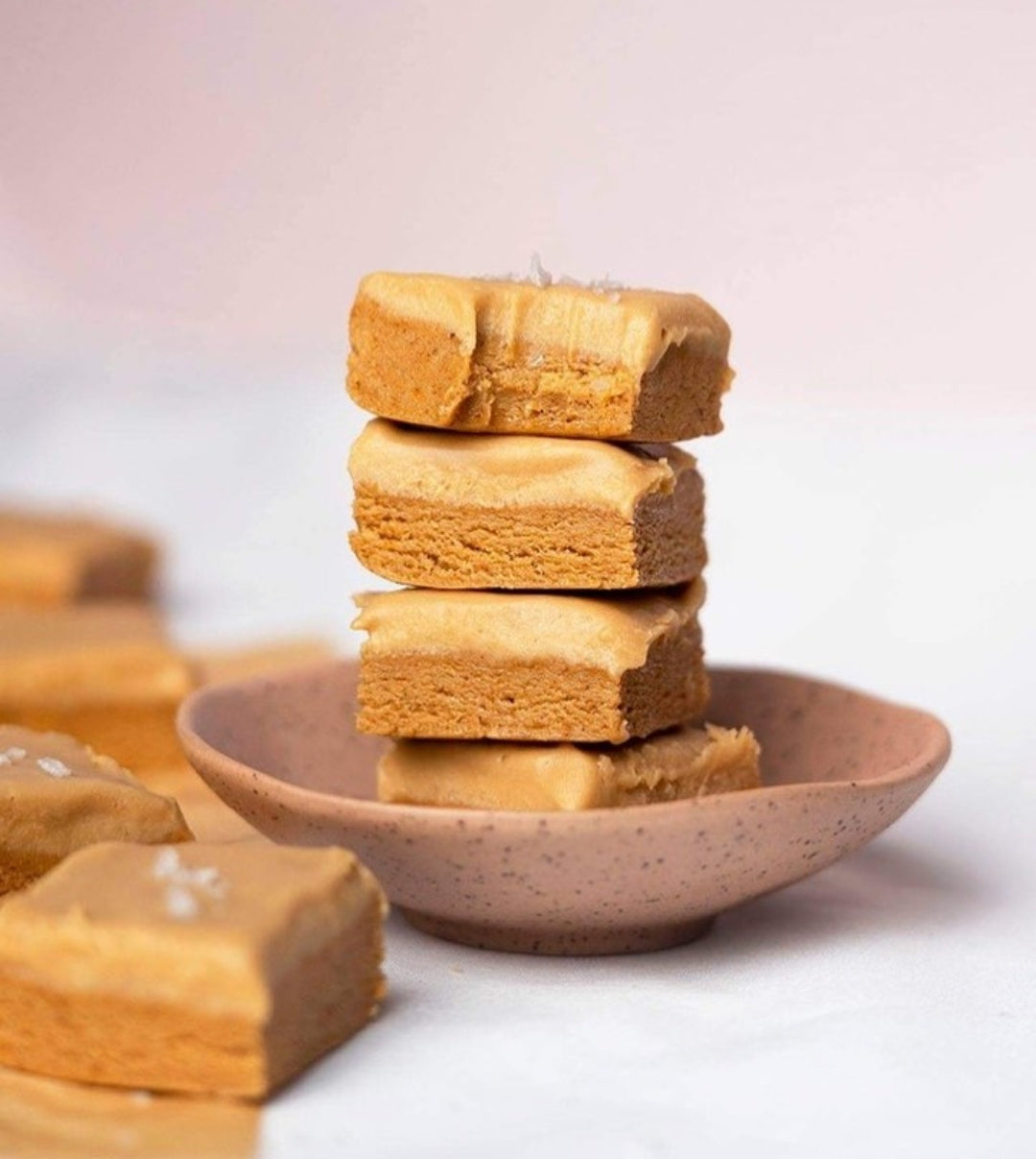 Caramel-Maple Frosted Protein Slice