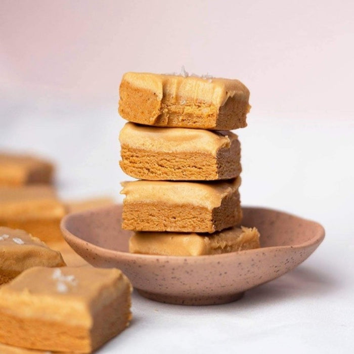 Caramel-Maple Frosted Protein Slice