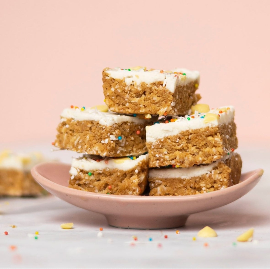 Vanilla Coconut Cookie Bars