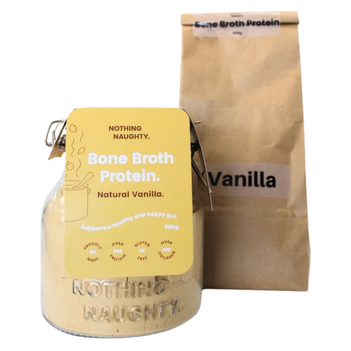 Bone Broth Protein Powder - 500g Refill Bag