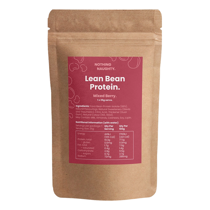 Lean Bean Protein Sample Sachet - 1 x 25g Serving