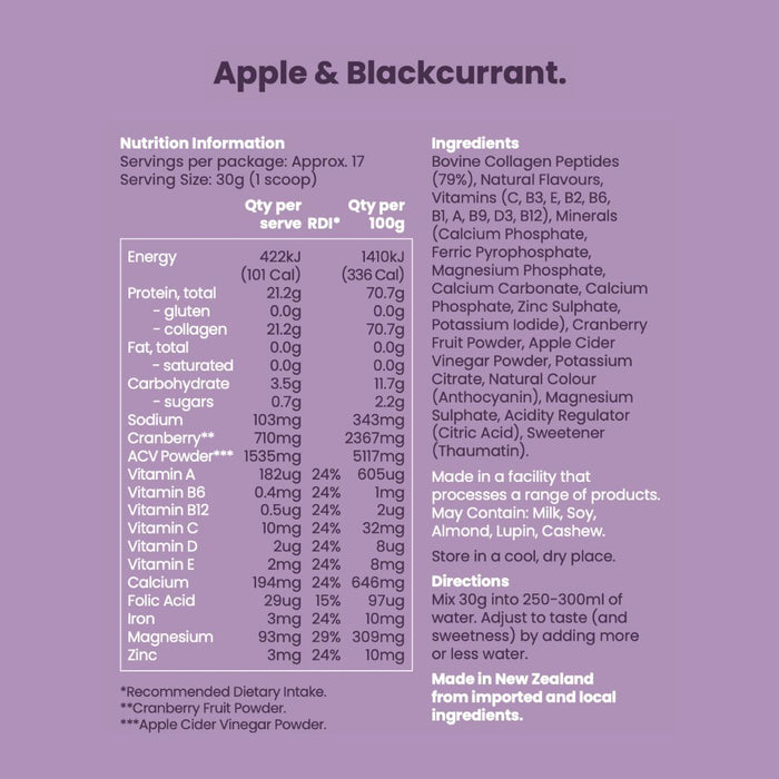 Premium Collagen Protein Water - 500g Jar