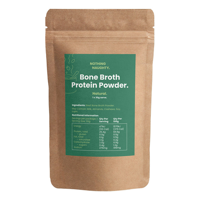 Bone Broth Protein Powder Sample Sachet - 1 x 30g Serving