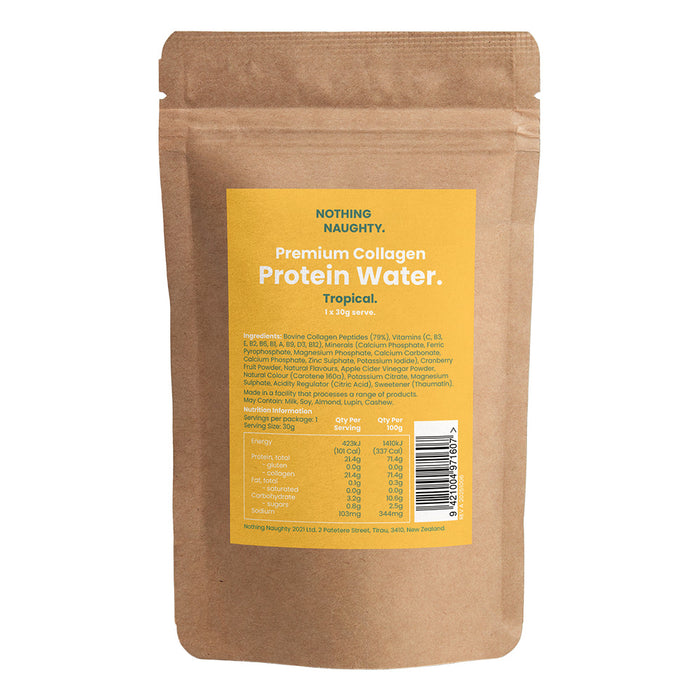 Premium Collagen Protein Water Sample Sachet - 1 x 30g Serving