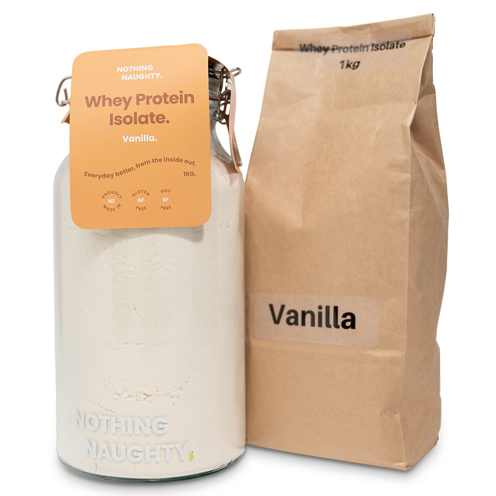 Whey Protein Isolate Jars