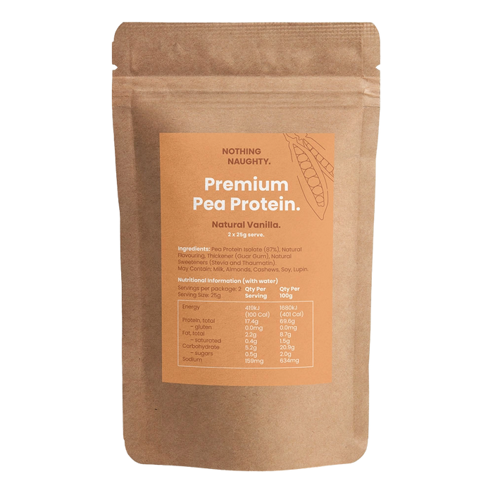Pea Protein Sample Sachet - 2 x 25g Servings