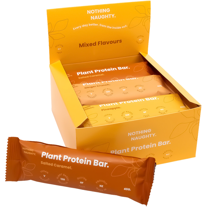Plant Protein Bars - Box of 12