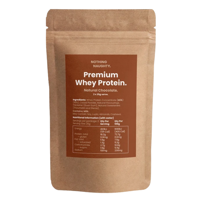 NZ Whey Protein Sample Sachet - 2 x 25g Servings