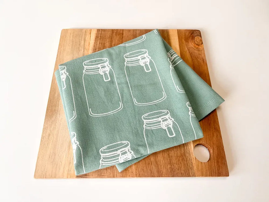 Fabulous Jars Cotton Tea Towel
