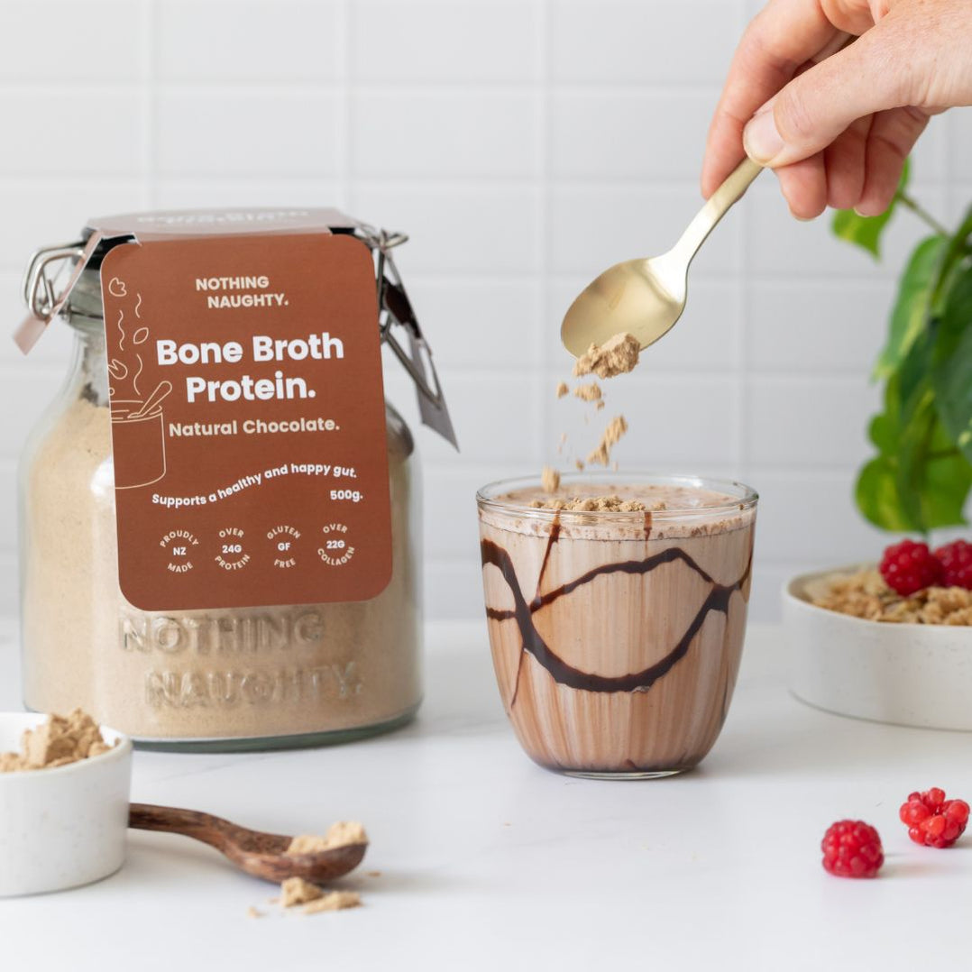 Bone Broth Protein Powder - 500g Jar — Nothing Naughty