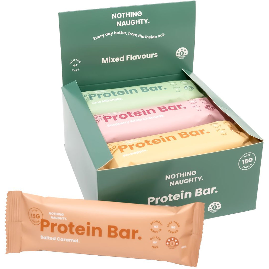 Nothing Naughty Whey & Pea Protein Bars