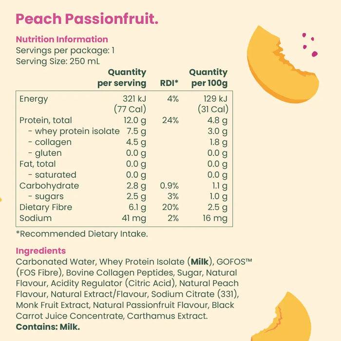 Protein & Prebiotic Soda - 250ml