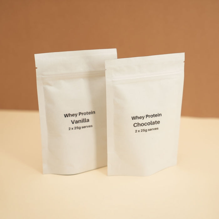 NZ Whey Protein Sample Sachet - 2 x 25g serving