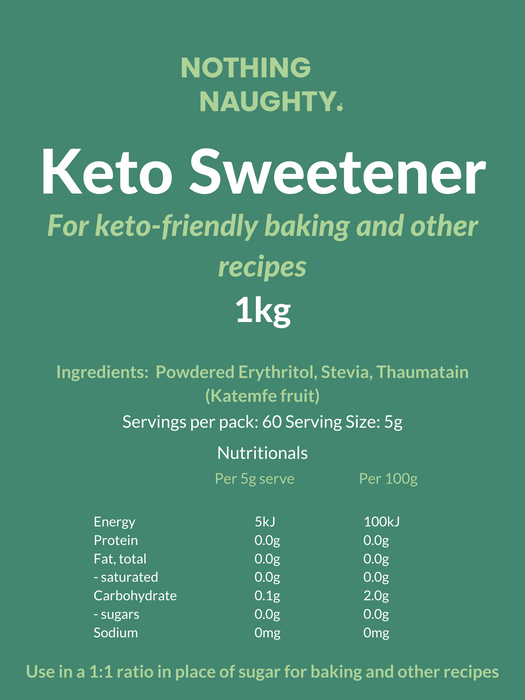 Keto Sweetener 1kg