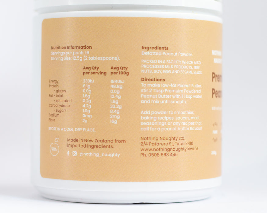 Premium Powdered Peanut Butter 200g