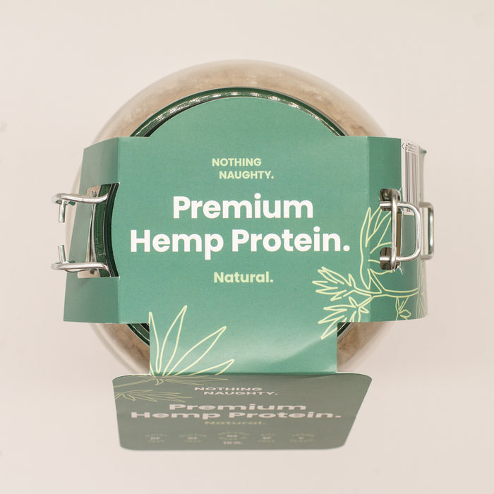 Organic Hemp Protein Powder - 1kg Jar