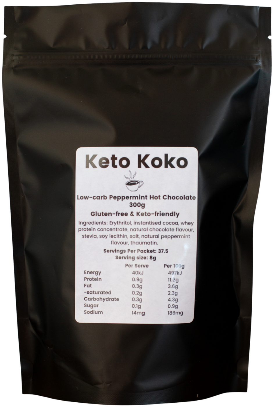 Nothing Naughty Ltd | Keto Koko - Low-carb Hot Chocolate 300g, Keto ...