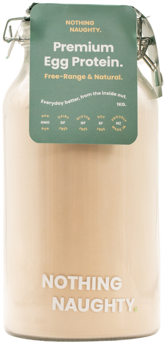 Premium Free-Range Egg Protein - 1kg Jar