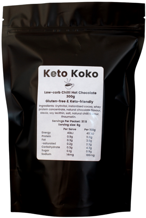 Nothing Naughty Ltd | Keto Koko - Low-carb Hot Chocolate 300g, Keto ...